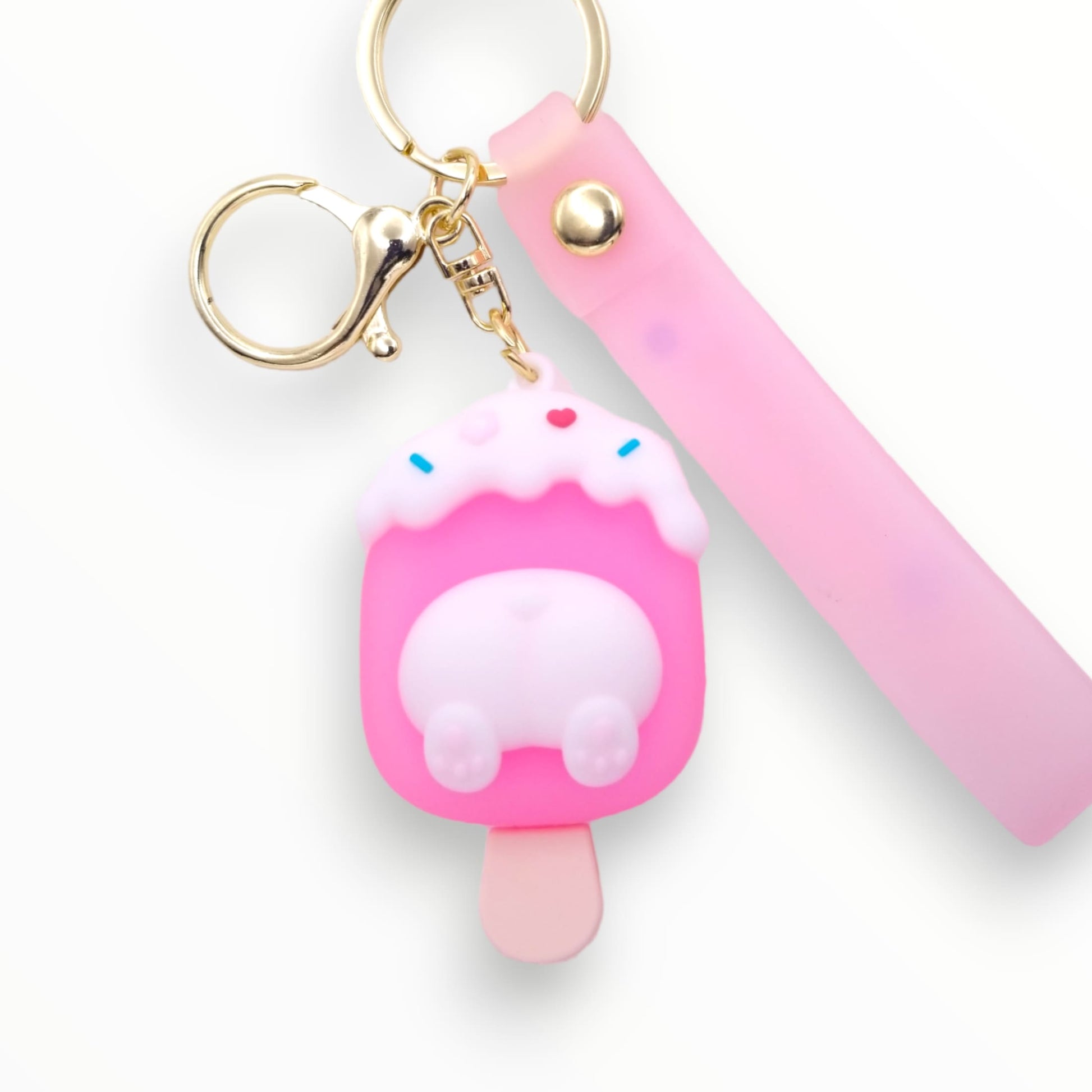 Sweet Bunny Popsicle Keychain from Confetti Kitty, Only 8