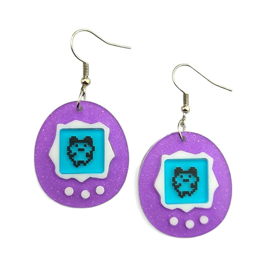 Tamagotchi Earrings from Confetti Kitty, Only 8