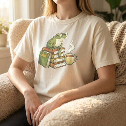 The Book Club Frog Tee