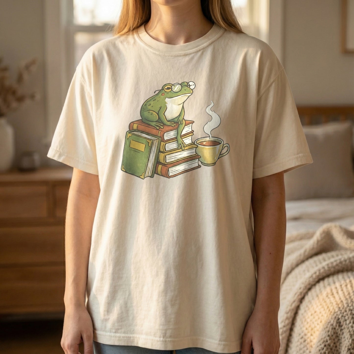The Book Club Frog Tee