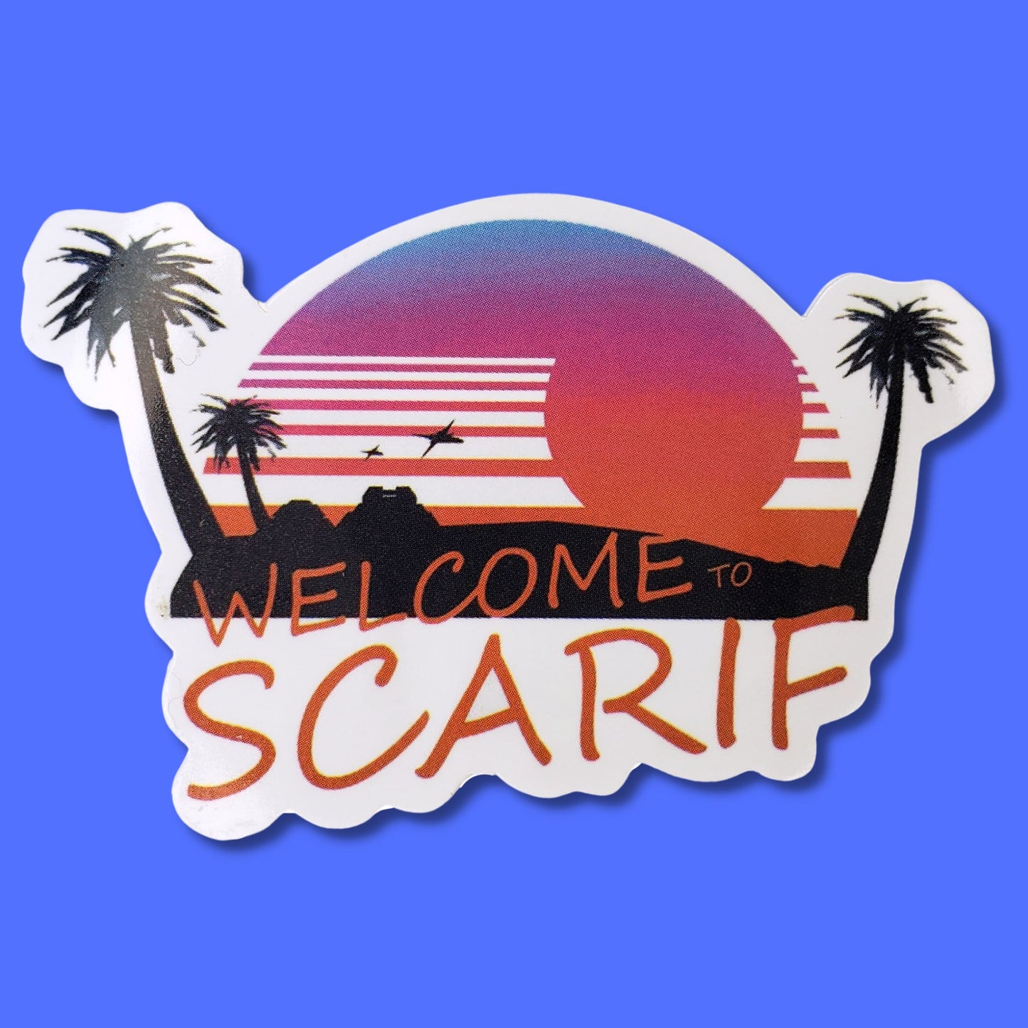 Scarif Beach (Star Wars Rogue One) Waterproof Sticker from Confetti Kitty, Only 1.00