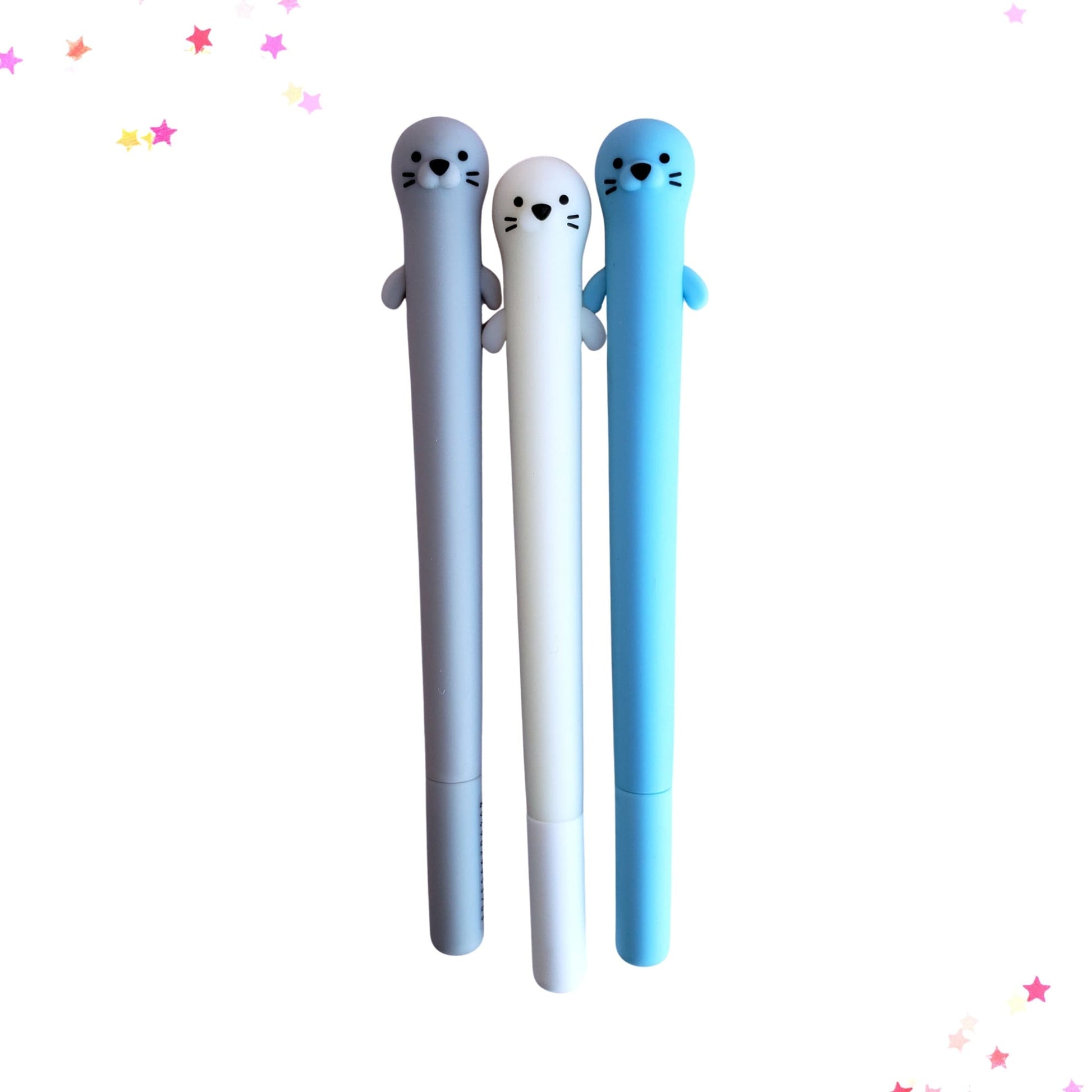 Adorable Silicone Otter Gel Pen from Confetti Kitty, Only 2.99