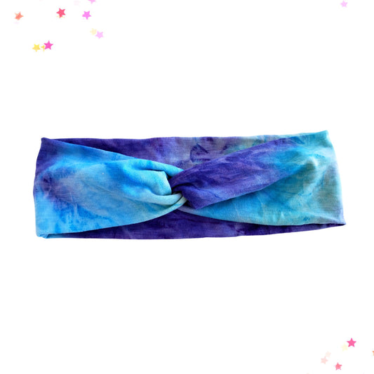 Blue Tie-Dye Headband from Confetti Kitty, Only 4.99