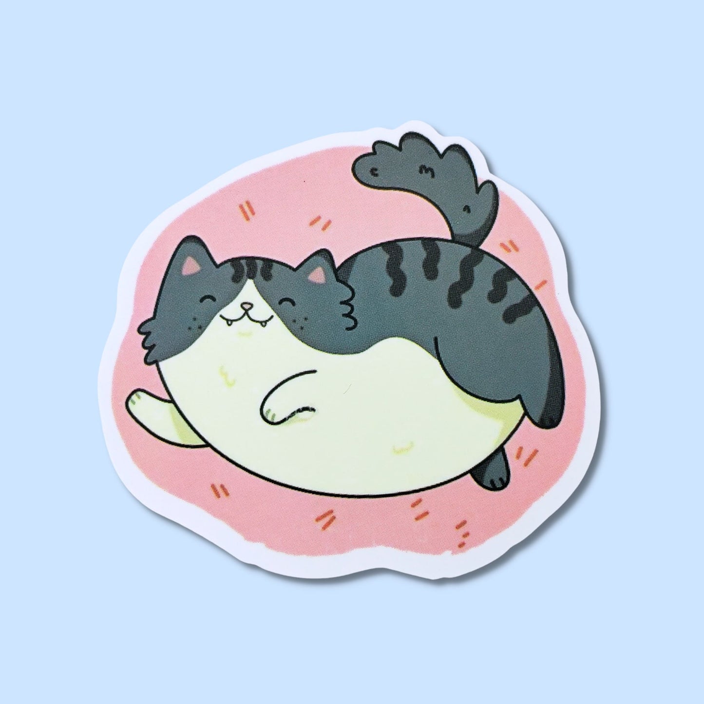 Catnip Kitty Waterproof Sticker from Confetti Kitty, Only 1.00