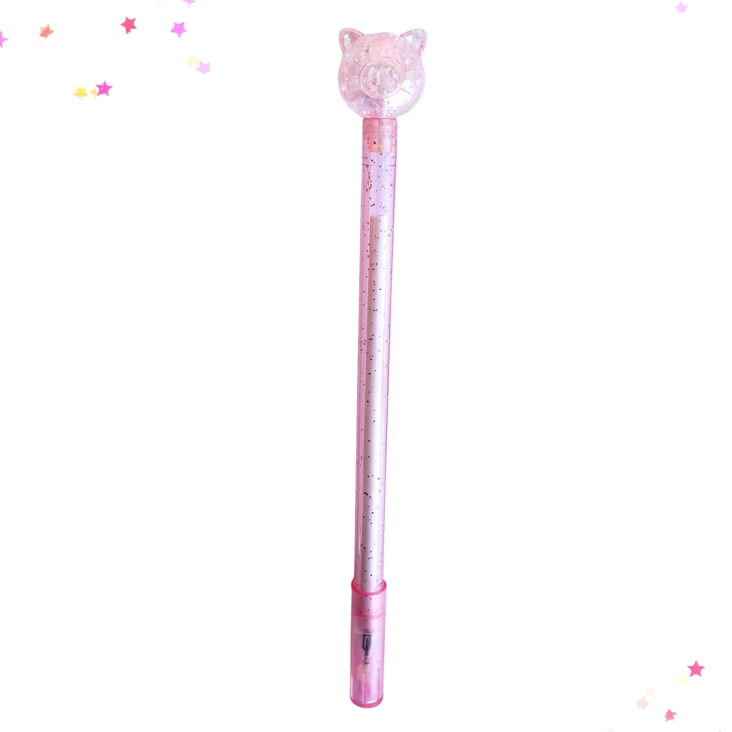 Glittery Pink Pig Pen from Confetti Kitty, Only 2.99
