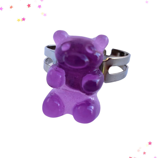 Juicy Gummy Bear Adjustable Ring from Confetti Kitty, Only 1.99
