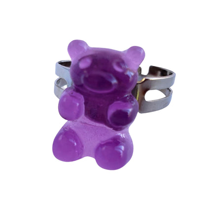 Juicy Gummy Bear Adjustable Ring from Confetti Kitty, Only 1.99