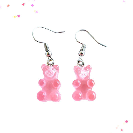 Gummy Bear Drop Earrings in Cotton Candy from Confetti Kitty, Only 3.99