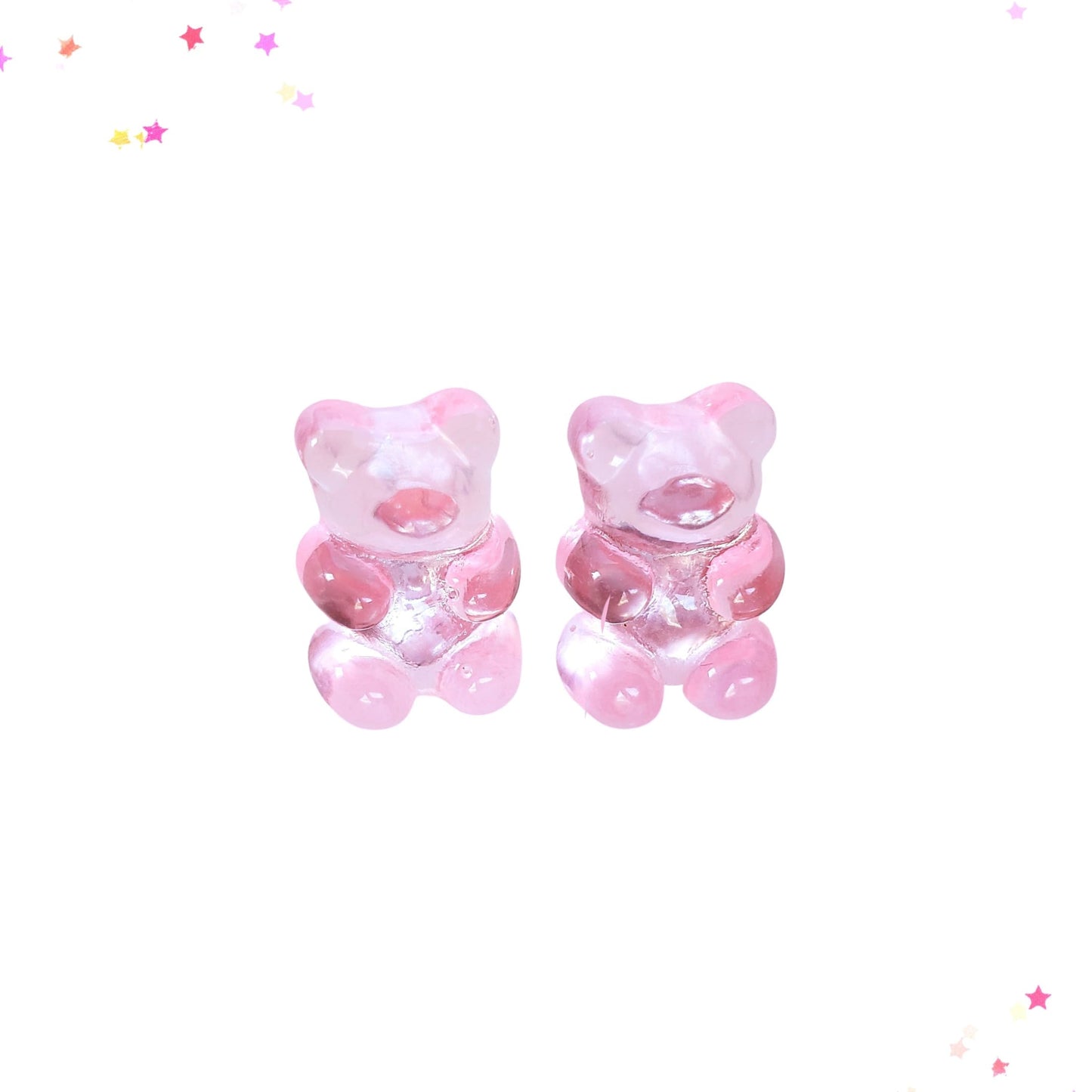 Gummy Bear Post Earrings in Pink Lemonade from Confetti Kitty, Only 3.99