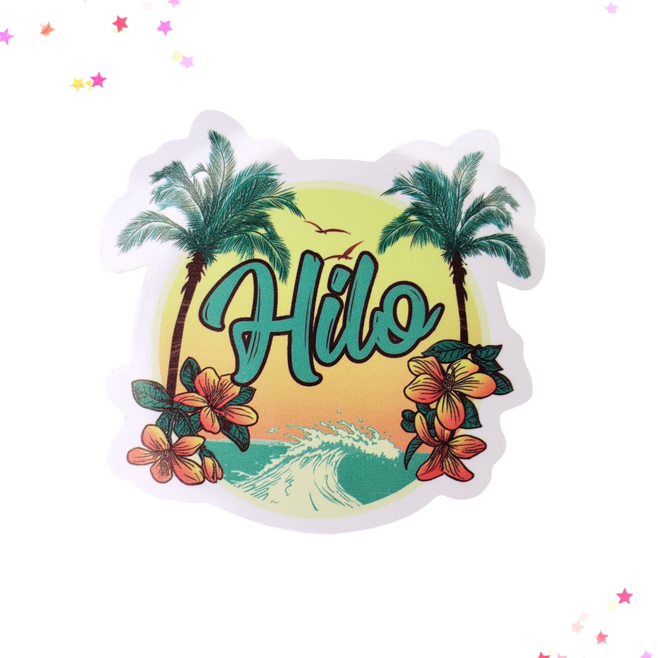 Hilo Hawaii Waterproof Sticker