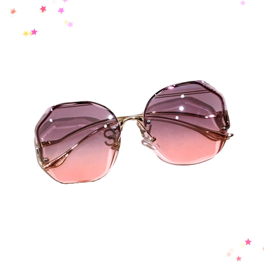 Iconic Sunglasses in Gradient Purple from Confetti Kitty, Only 12.99