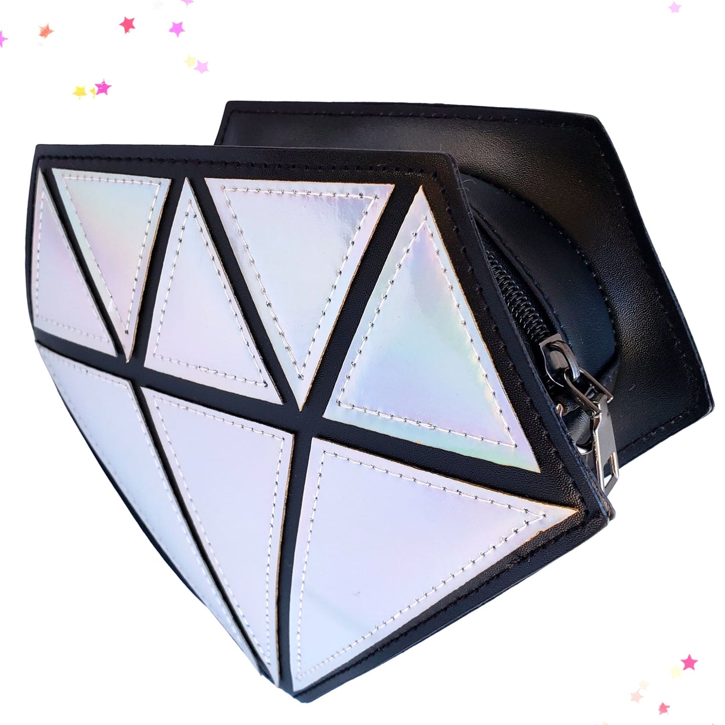Iridescent Diamond Sling Bag from Confetti Kitty, Only 12.99