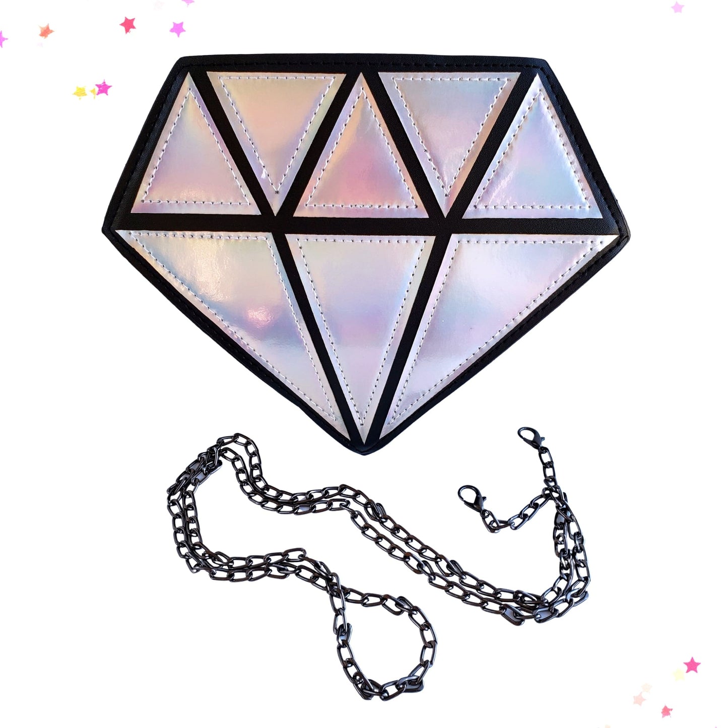 Iridescent Diamond Sling Bag from Confetti Kitty, Only 12.99
