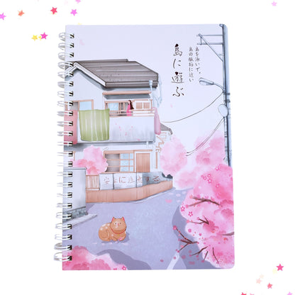 Japanese Daily Life Journal Notebook, Home Sweet Home from Confetti Kitty, Only 7.99
