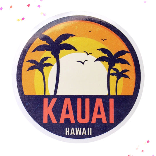 Kauai Waterproof Sticker from Confetti Kitty, Only 1.00