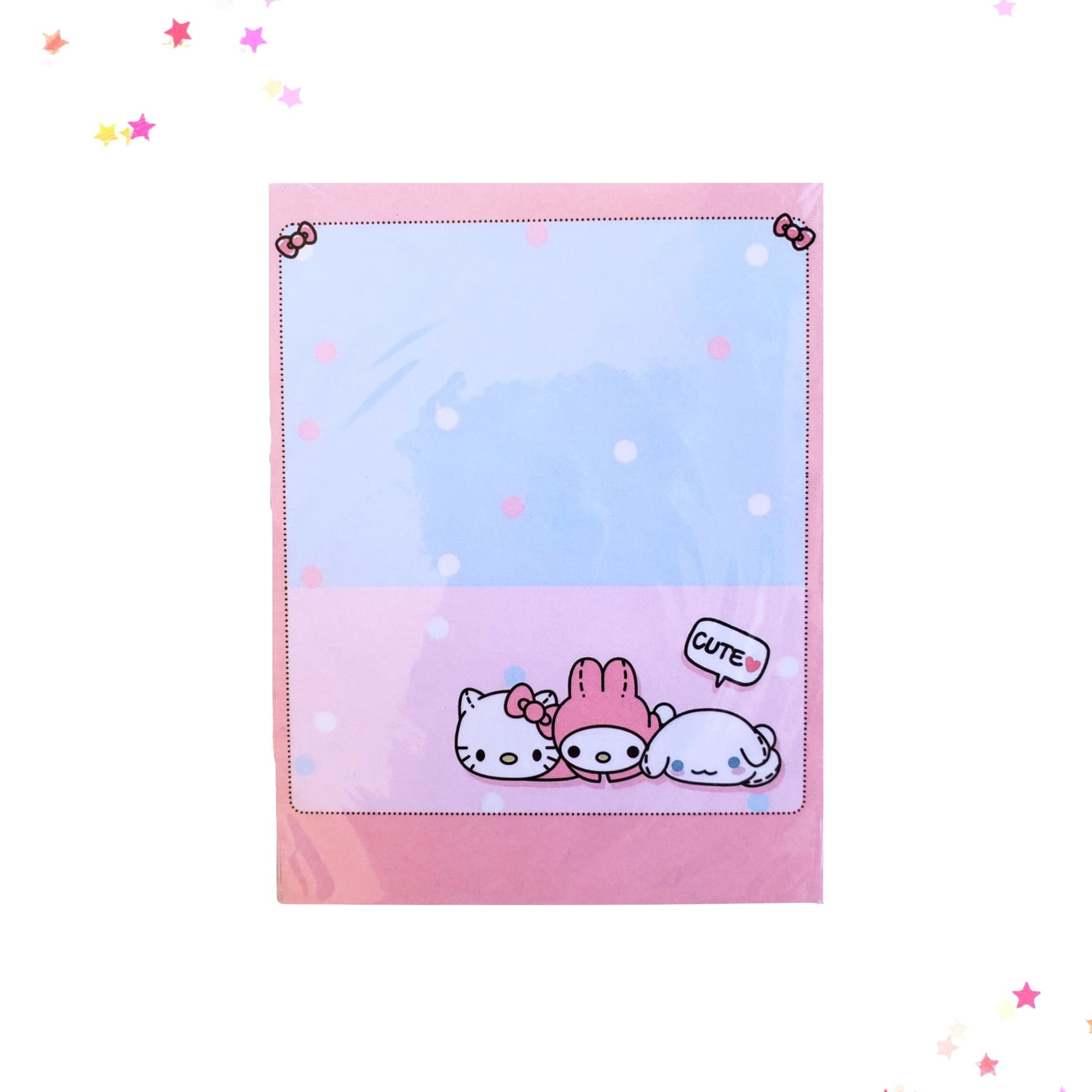 Kawaii Hello Kitty & Friends Note Pad from Confetti Kitty, Only 4.99
