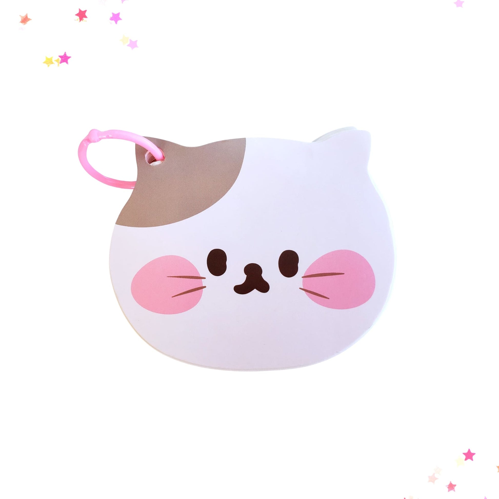Kawaii Neko Cat Ringed Note Pad from Confetti Kitty, Only 4.99
