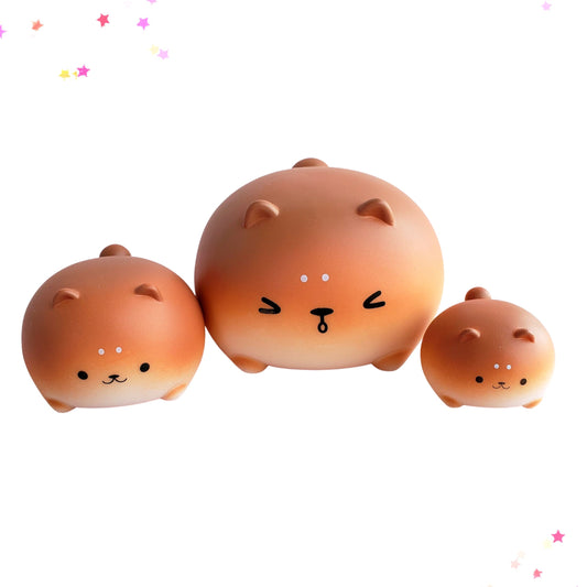 Kawaii Shiba Inu Soft Figurine Family from Confetti Kitty, Only 36.99