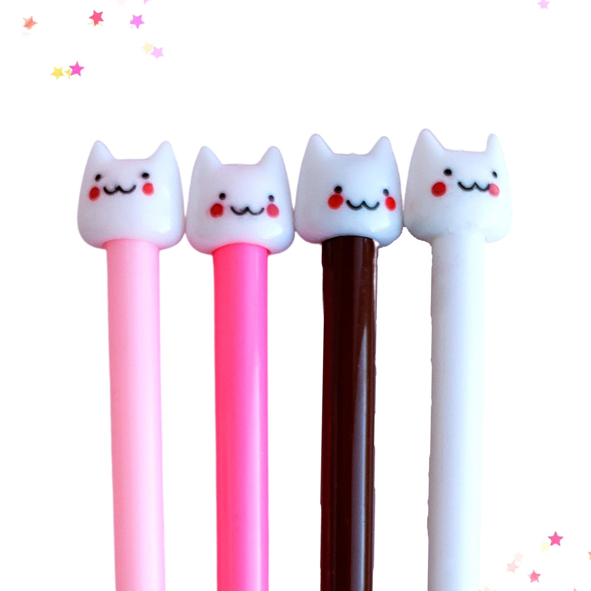 4pc Sundae Kitties Pen Set from Confetti Kitty, Only 6.99
