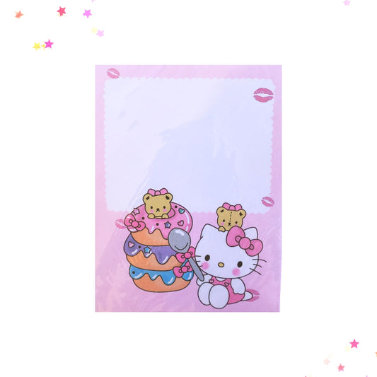 Hello Kitty Sweet Doughnuts Sticky Note Pad from Confetti Kitty, Only 4.99