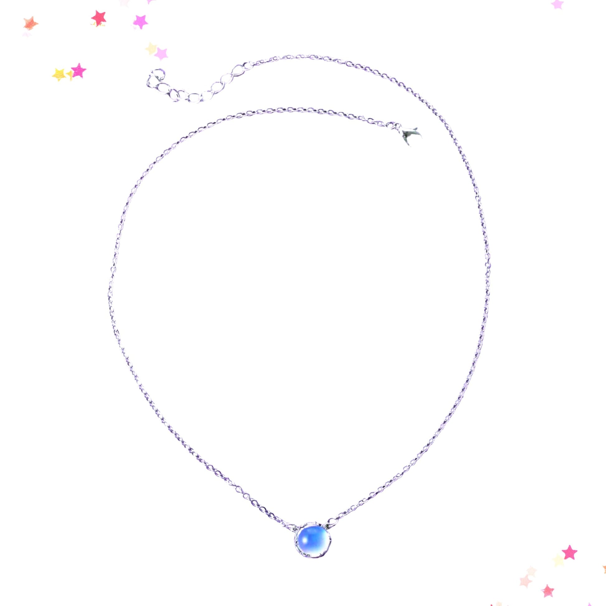 Magical Moon Silver Necklace from Confetti Kitty, Only 7.99