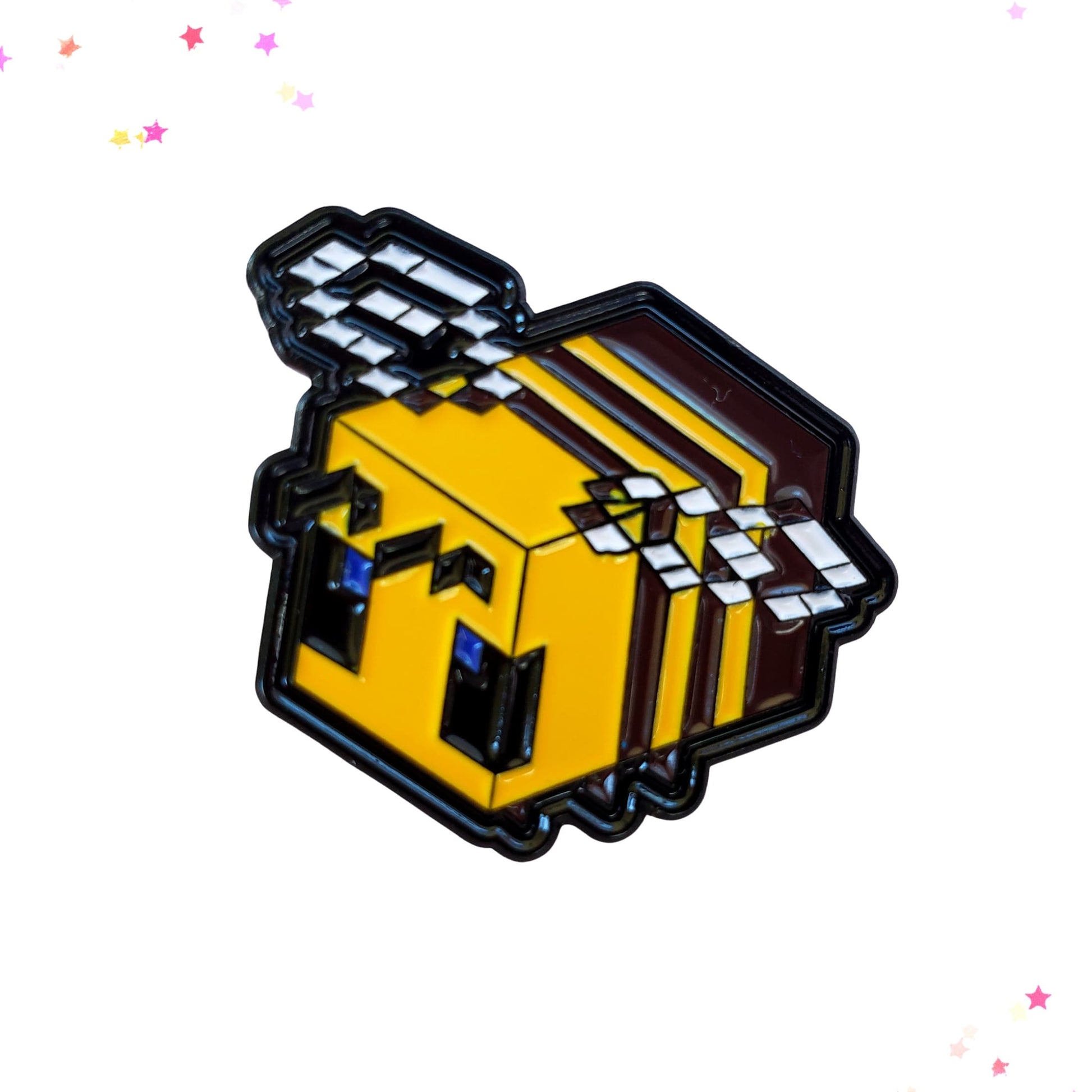 Minecraft Bee Enamel Pin from Confetti Kitty, Only 7.99