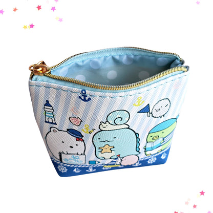 Nautical Themed Sumikko Gurashi Mini Coin Purse from Confetti Kitty, Only 14.99