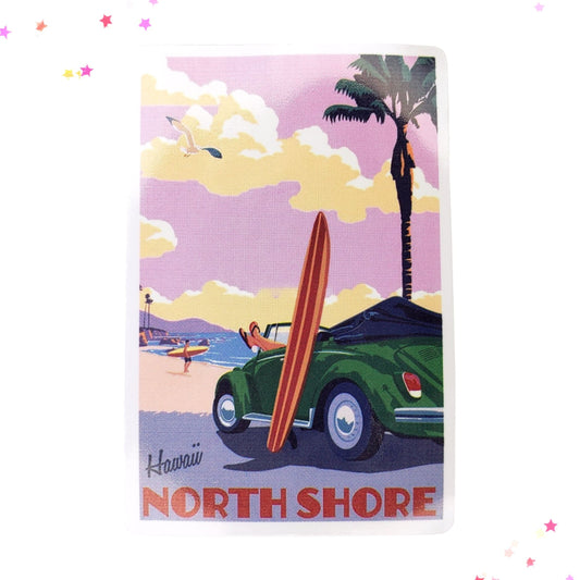 North Shore Cruisin' Waterproof Sticker from Confetti Kitty, Only 1.00