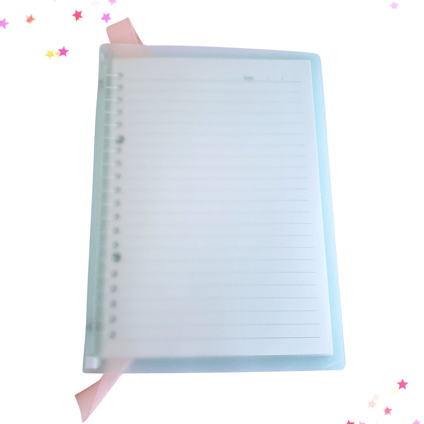 Notebook with Translucent Cover from Confetti Kitty, Only 7.99