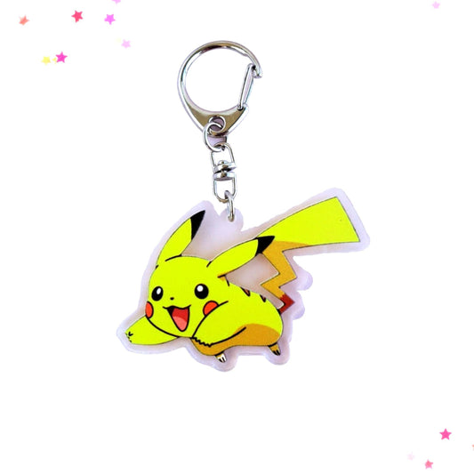 Pokemon Charging Pikachu Acrylic Keychain from Confetti Kitty, Only 9.99