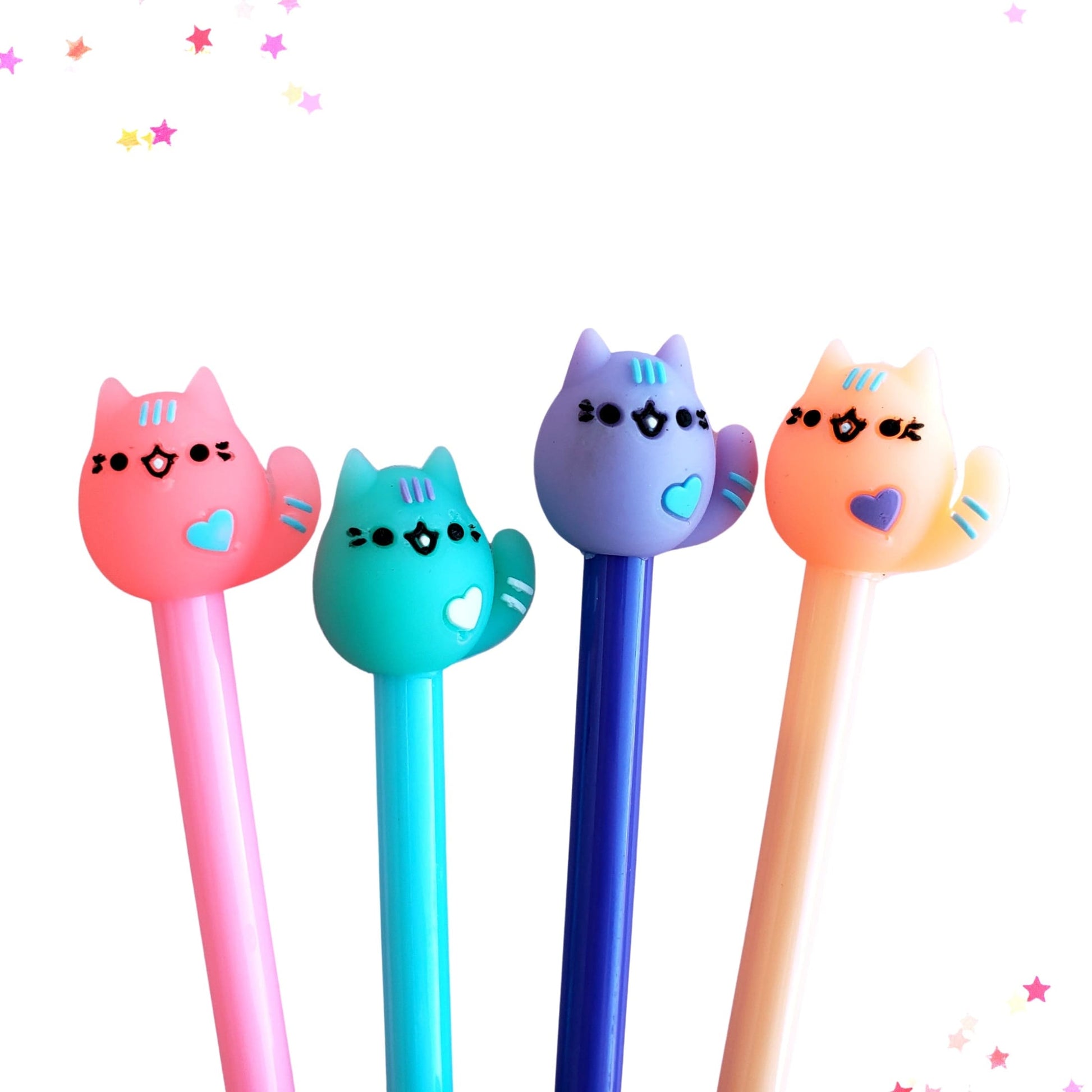 Pusheen Love Gel Pen 4 Pen Set from Confetti Kitty, Only 6.99