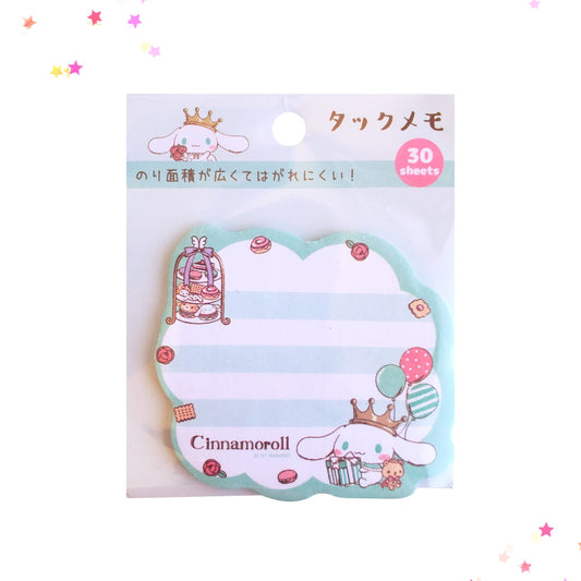 Sanrio Cinnamoroll Mint Tea Party Pastries Sticky Note Pad from Confetti Kitty, Only 4.99