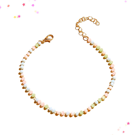 Seahorse Springs Beaded Anklet from Confetti Kitty, Only 7.99