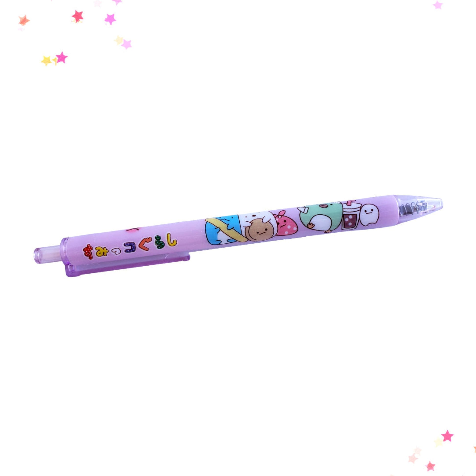 Sumikko Gurashi Gel Pen in Purple from Confetti Kitty, Only 2.99