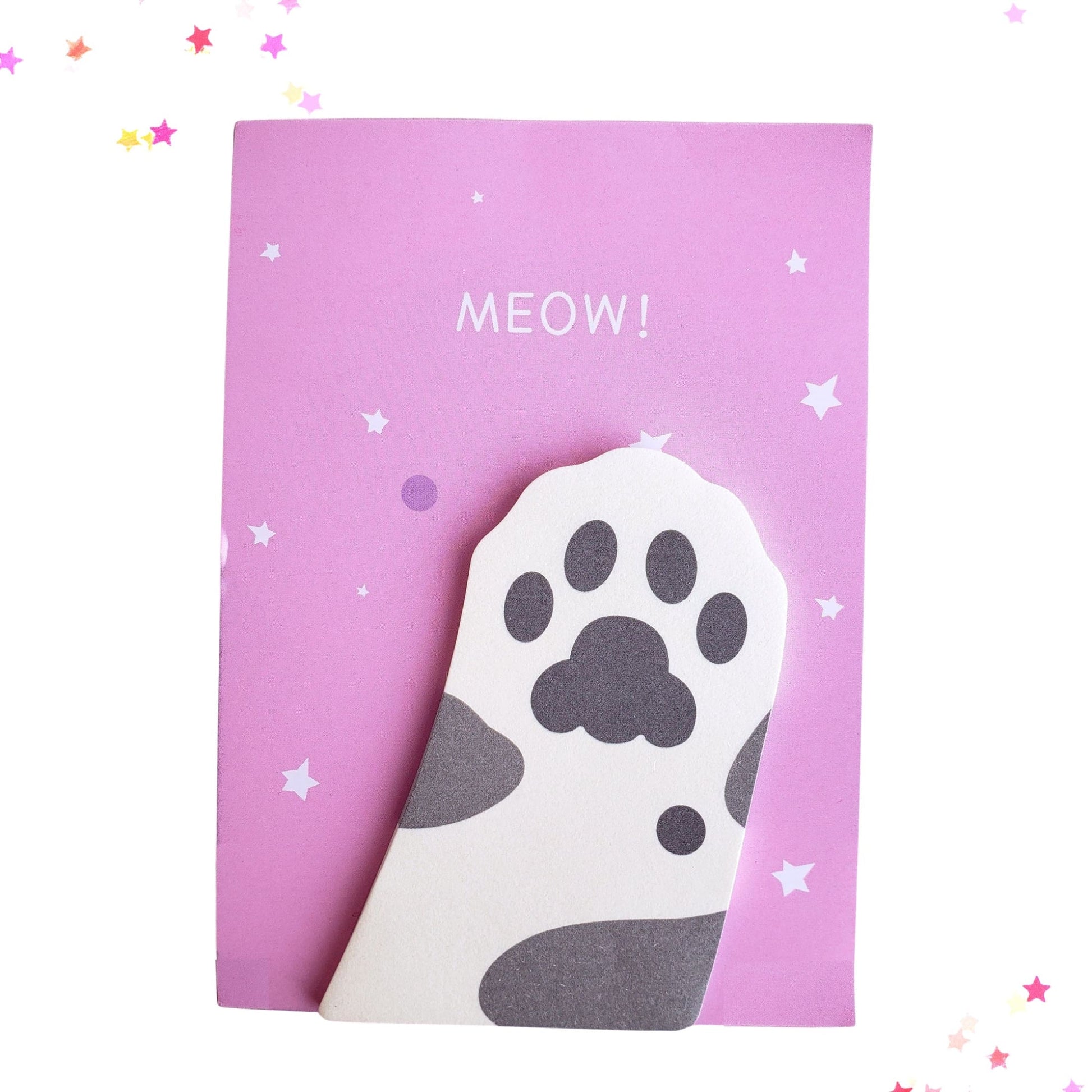 Talk to the Paw Sticky Note Page Markers from Confetti Kitty, Only 2.99