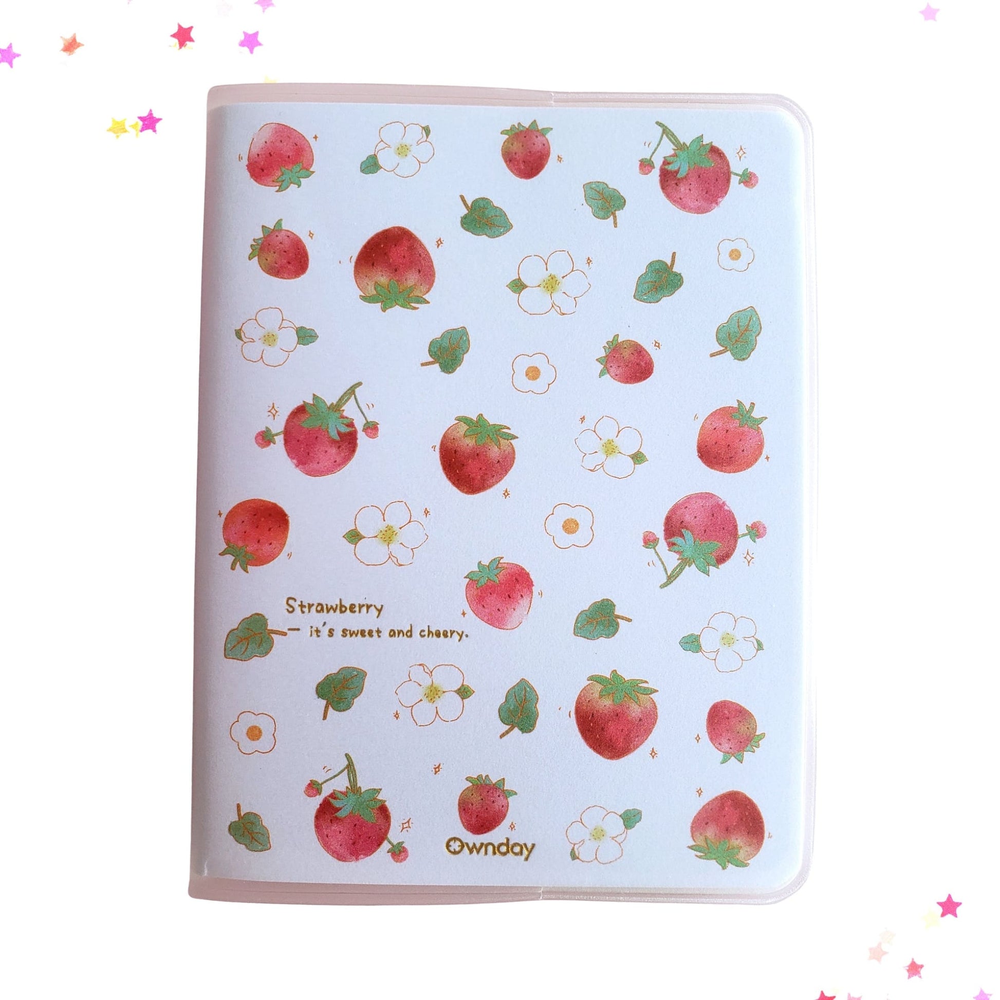 Tiny Strawberries Mini Notebook from Confetti Kitty, Only 2.99