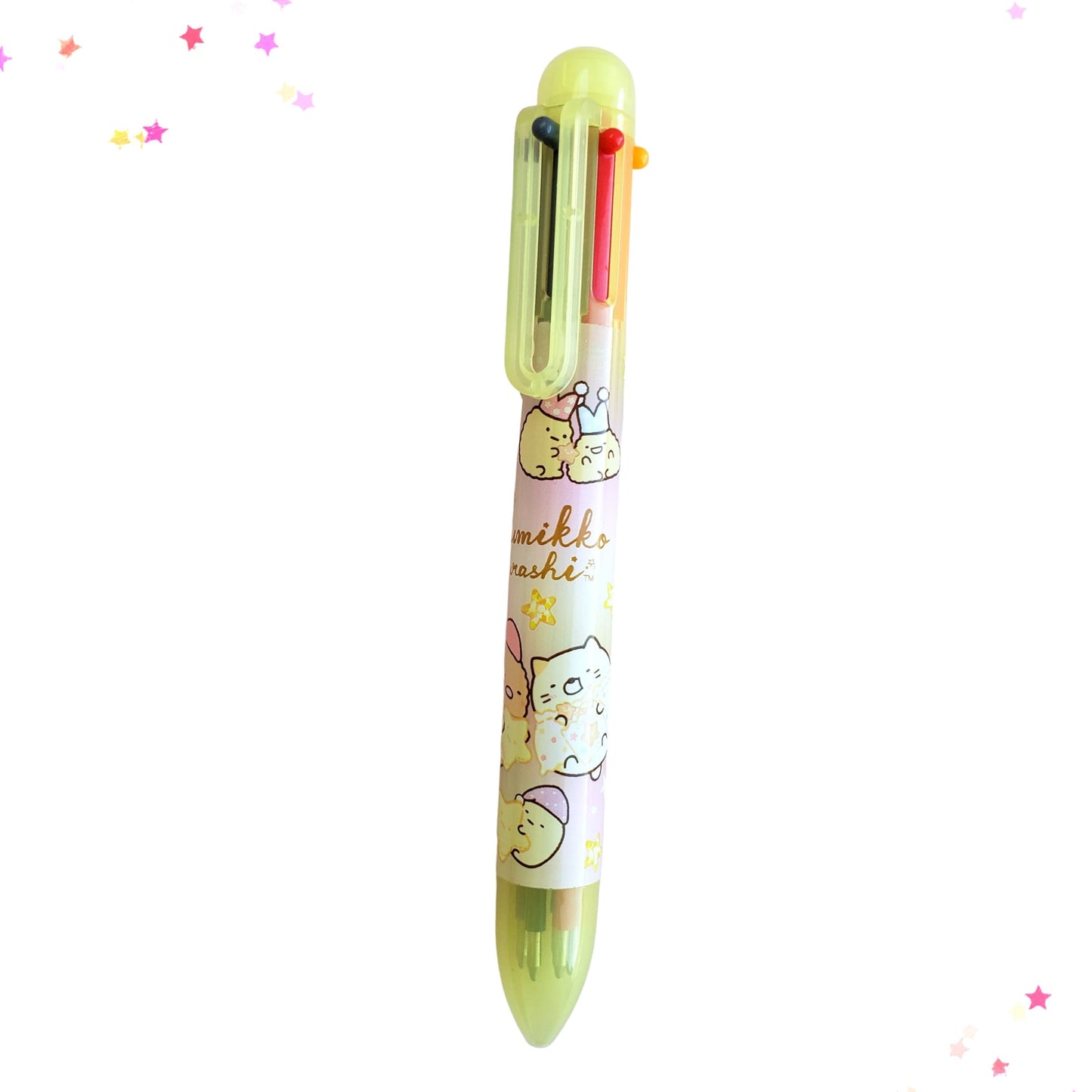 Kawaii Sumikko Gurashi 6 in 1 Multi-Color Ballpoint Pen